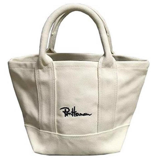 Ron Herman(ロンハーマン)の正規品 ロンハーマン トートバッグ コットン ホワイト wtw レディースのバッグ(トートバッグ)の商品写真