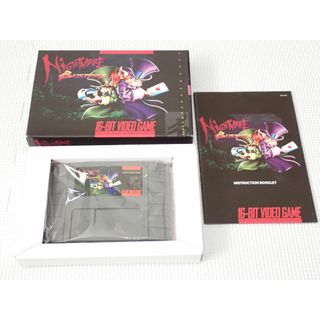 スーパーファミコン(スーパーファミコン)のSFC★NIGHTMARE BUSTERS 海外版 北米版 端子清掃済(家庭用ゲームソフト)