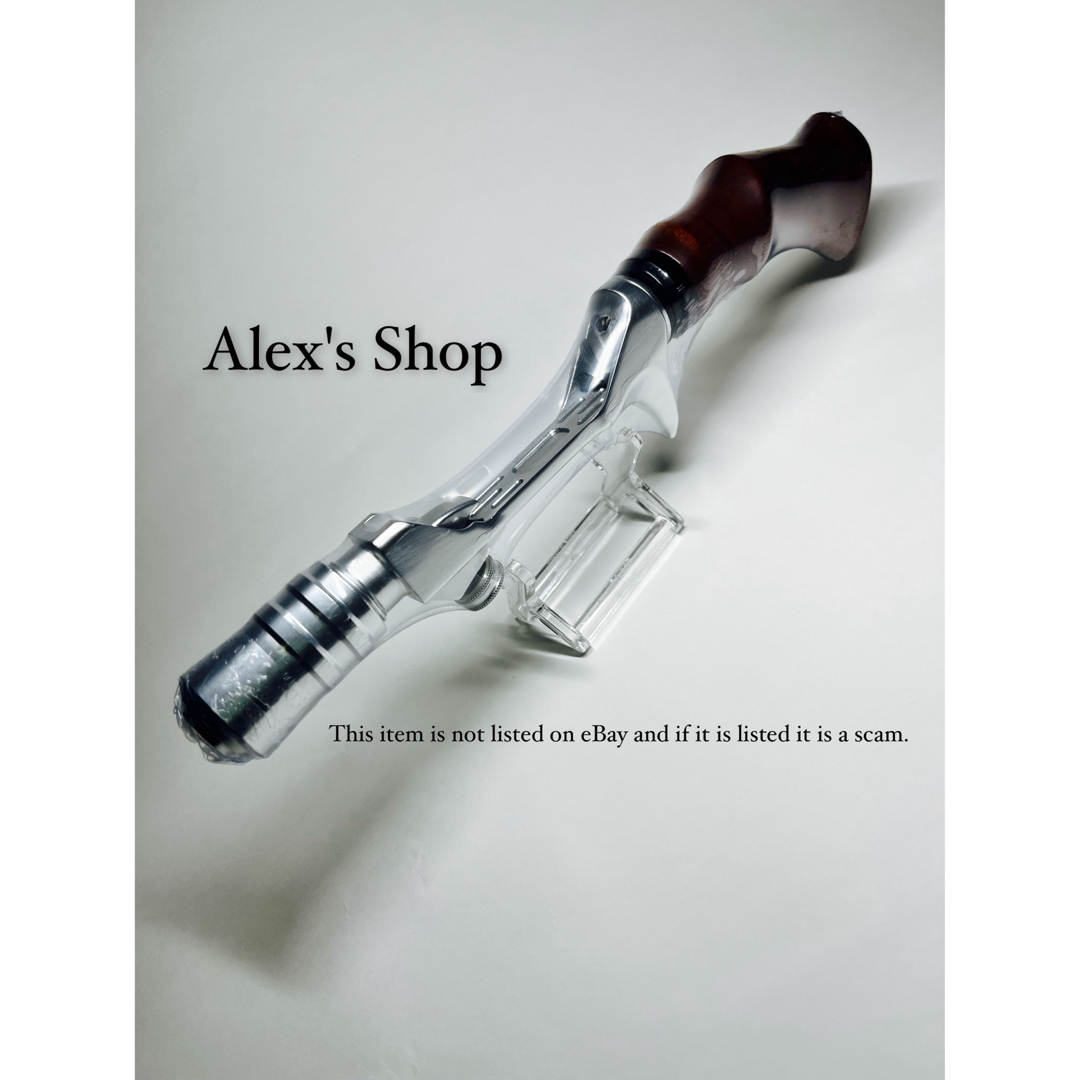 ウッドガングリップ、ベイトフィネス、シルバーの通販 by alex's ウッドガングリップ、ベイトフィネス、シルバーの通販 by alex's
