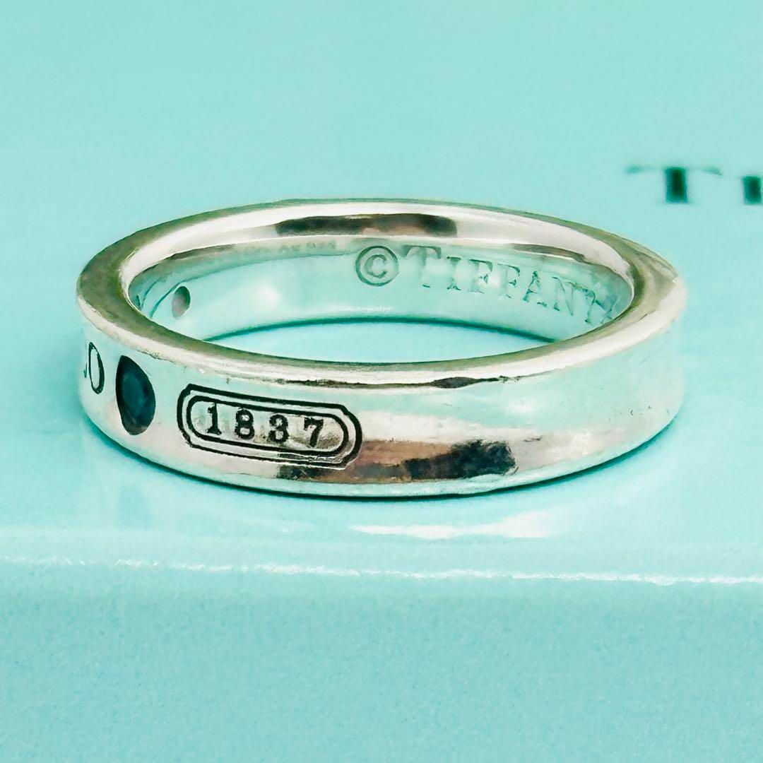 Tiffany 1837 ナロー リング 2P サファイア 6.5号 Tiffany 1837 ナロー リング 2P サファイア 6.5号