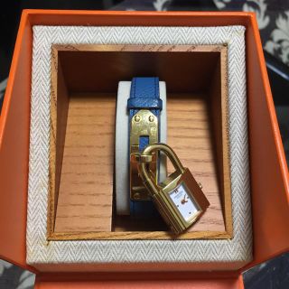 エルメス(Hermes)の値下げ【春色ブルー】エルメス ケリー(腕時計)