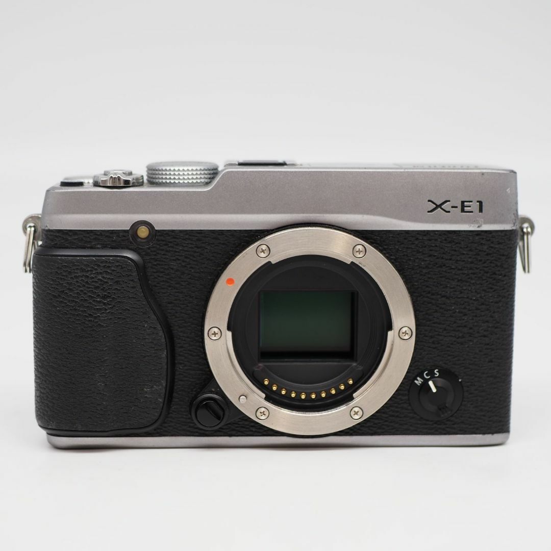 富士フイルム - □並品□ FUJIFILM X-E1 ボディ シルバーの通販 富士フイルム - □並品□ FUJIFILM X-E1 ボディ シルバーの通販