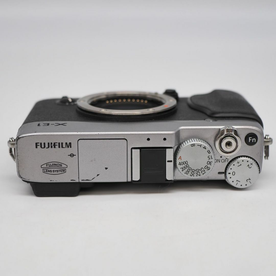 富士フイルム - □並品□ FUJIFILM X-E1 ボディ シルバーの通販 富士フイルム - □並品□ FUJIFILM X-E1 ボディ シルバーの通販