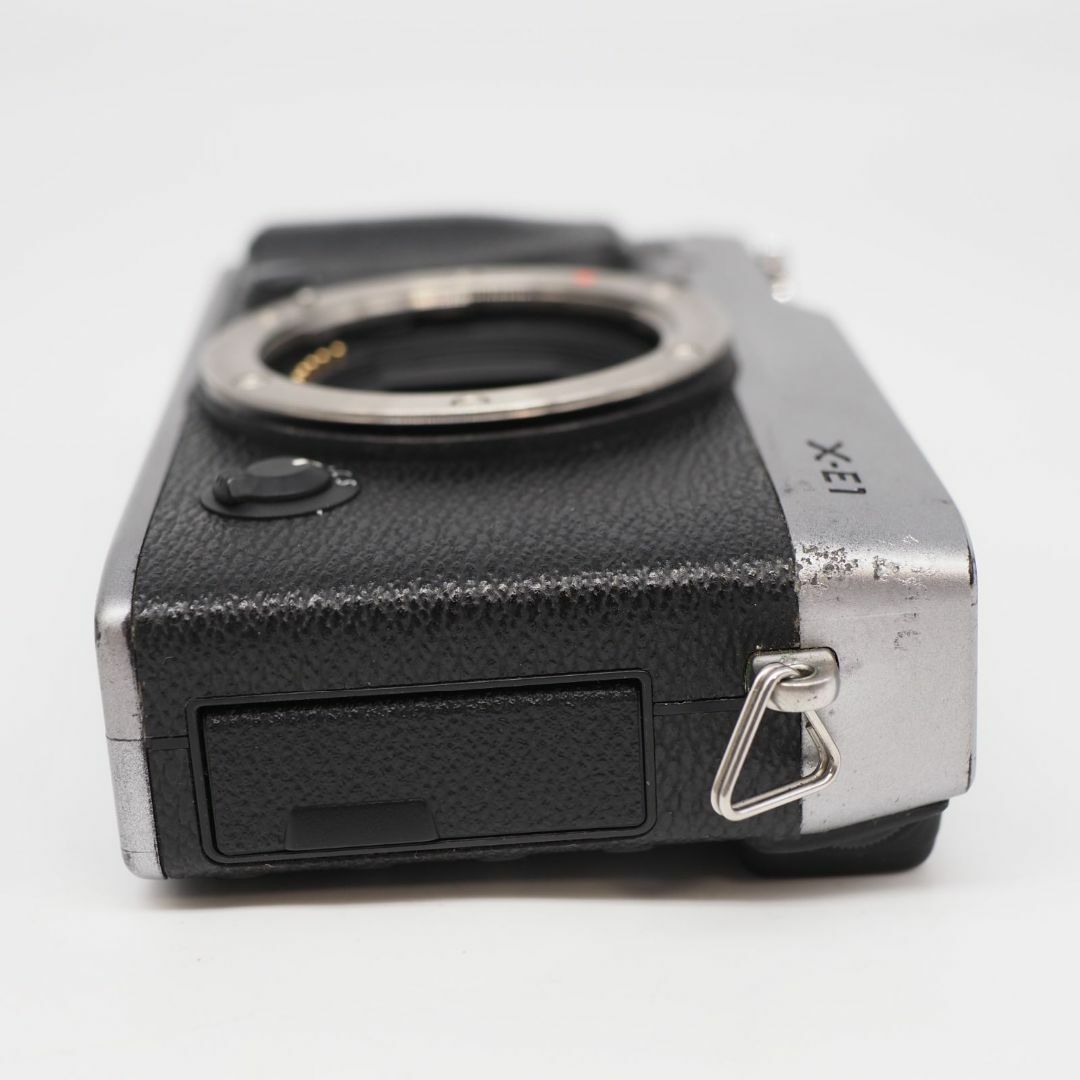 富士フイルム - □並品□ FUJIFILM X-E1 ボディ シルバーの通販 富士フイルム - □並品□ FUJIFILM X-E1 ボディ シルバーの通販