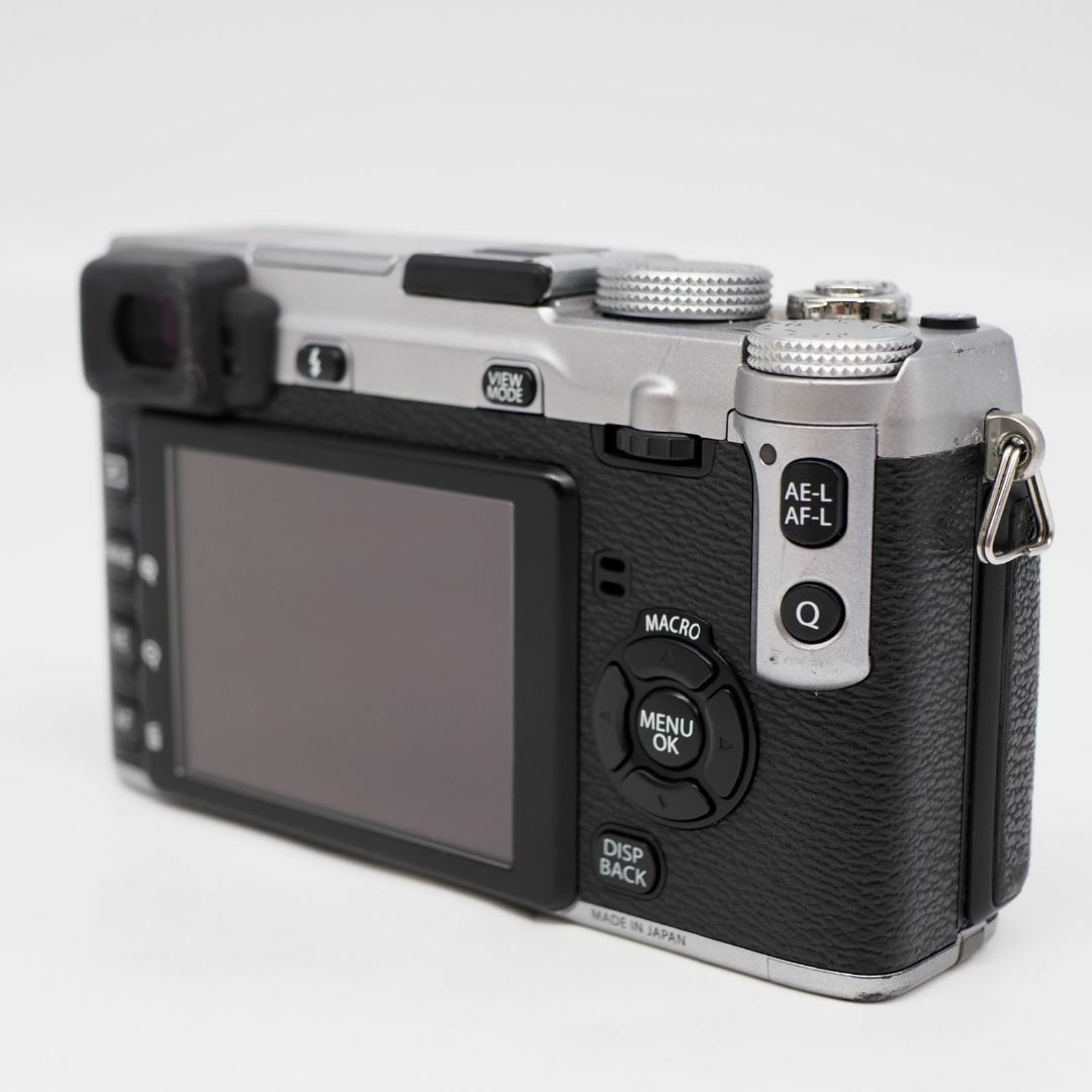 富士フイルム - □並品□ FUJIFILM X-E1 ボディ シルバーの通販 富士フイルム - □並品□ FUJIFILM X-E1 ボディ シルバーの通販