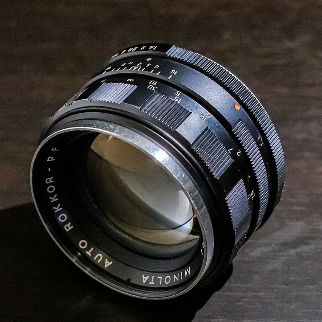 ミノルタ 58mm f1.4 他3本 オールドレンズセット ミノルタ 58mm f1.4 他3本 オールドレンズセット