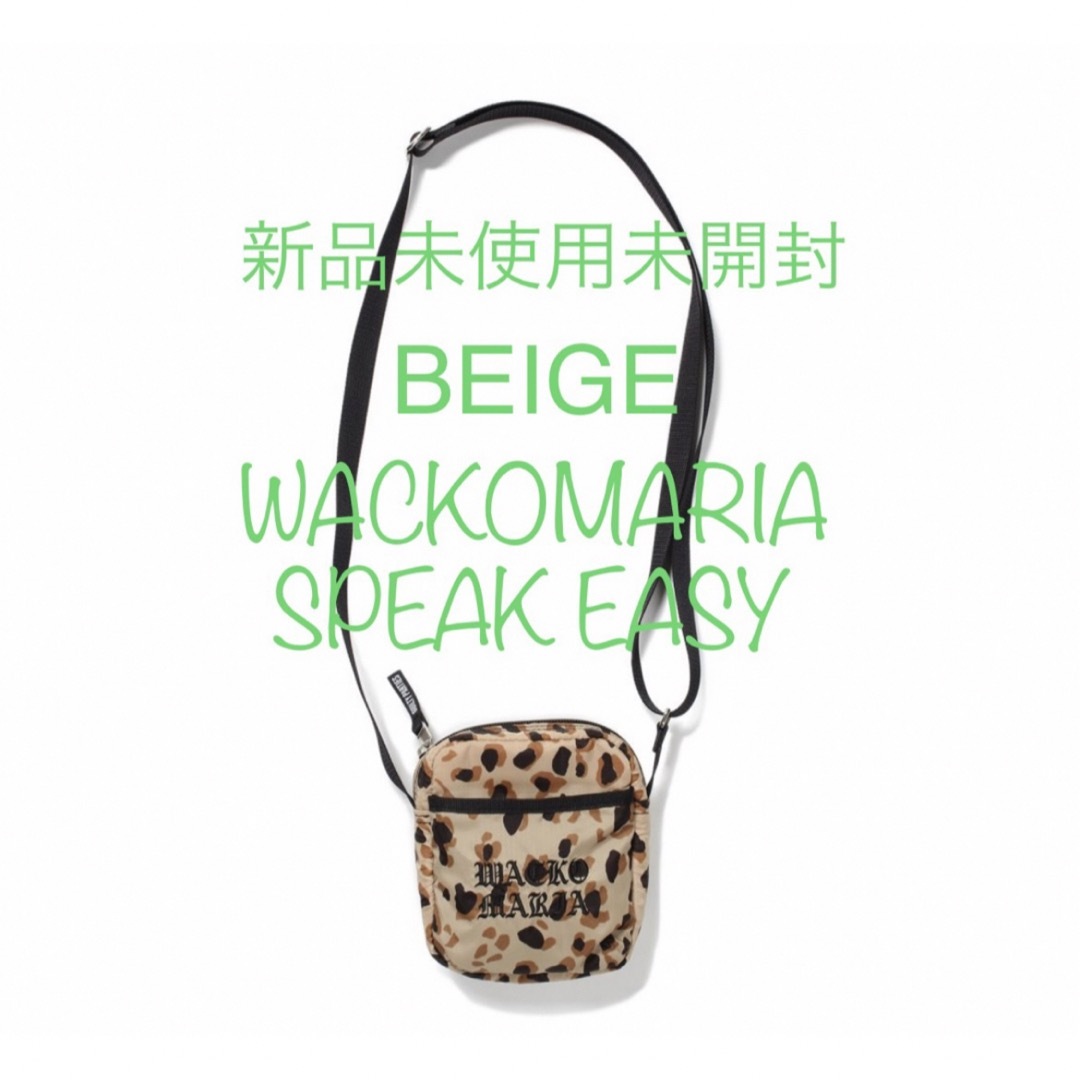 WACKOMARIA SPEAK EASY SHOULDER BAG 即日 レオ WACKOMARIA SPEAK EASY SHOULDER BAG 即日 レオ