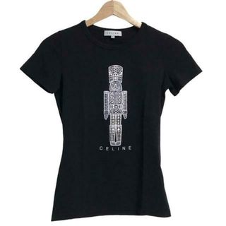 CELINE(Tシャツ(半袖/袖なし) ・ ブラック/黒色系)のフリマ CELINE(Tシャツ(半袖/袖なし) ・ ブラック/黒色系)のフリマ