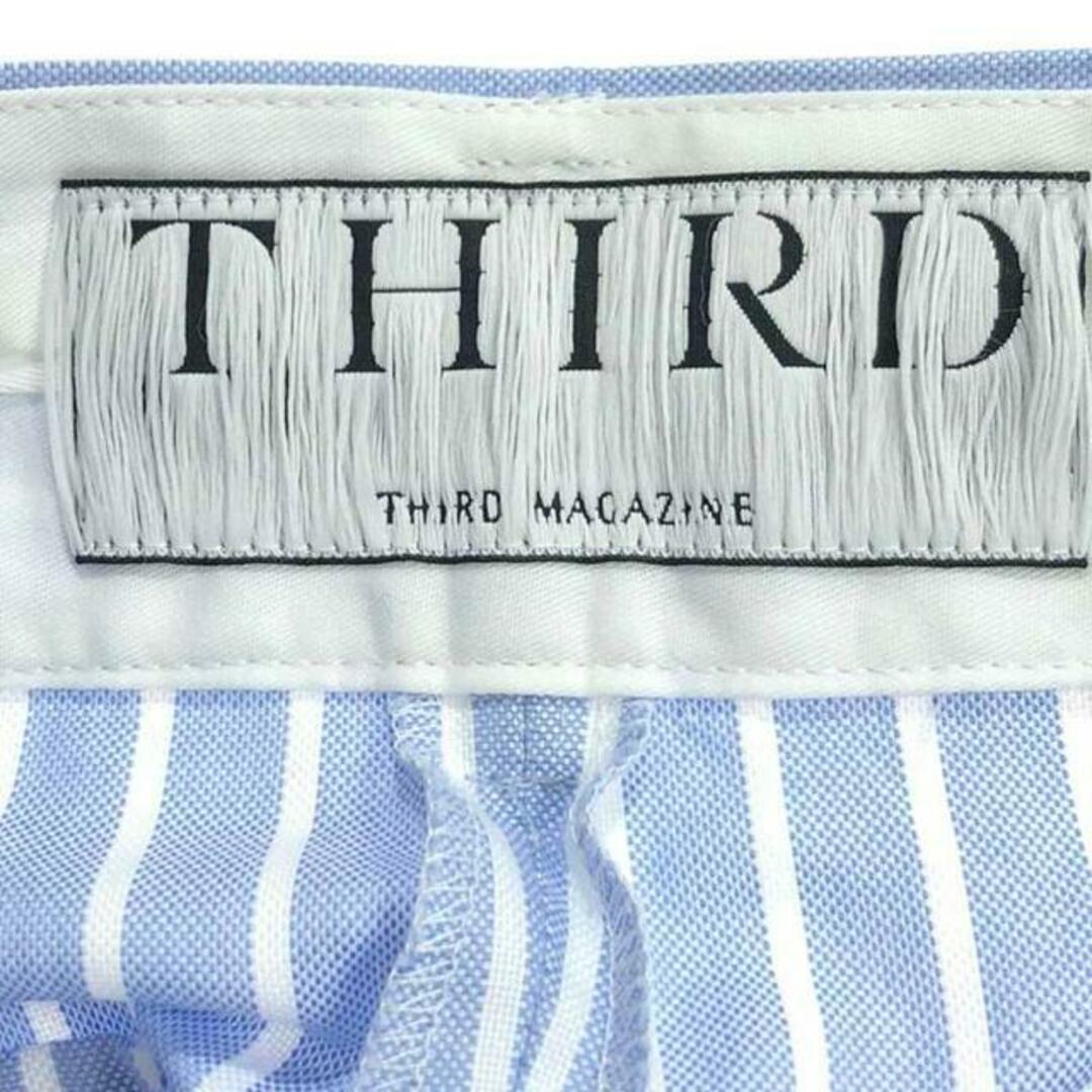 美品】 THIRD MAGAZINE / サードマガジン | ストライプ タック 美品】 THIRD MAGAZINE / サードマガジン | ストライプ タック