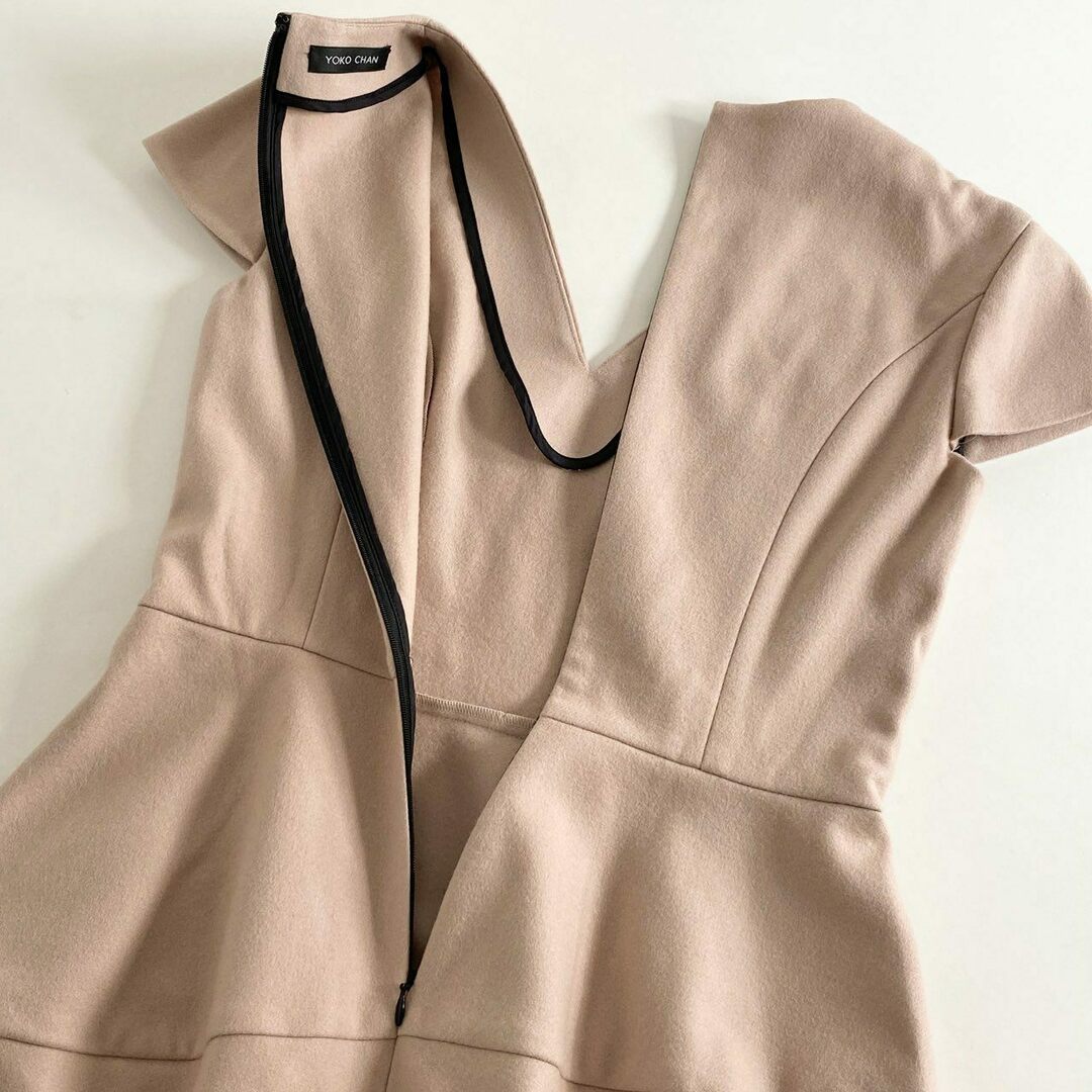 62i11 YOKO CHAN ヨーコチャン V-neck Balloon Dress Vネック 62i11 YOKO CHAN ヨーコチャン V-neck Balloon Dress Vネック