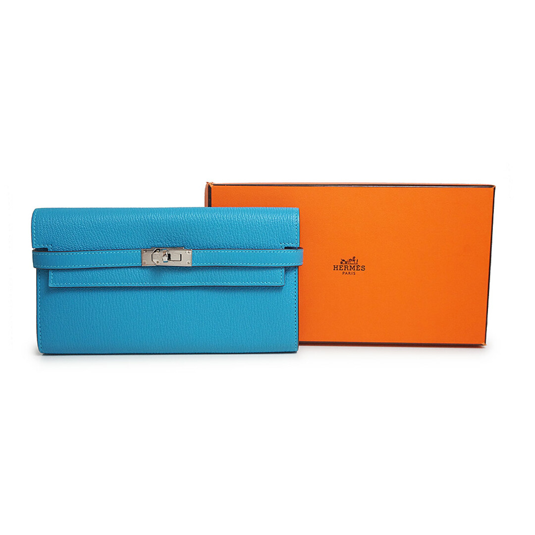 HERMES - エルメス ケリーウォレット ロング 二つ折り長財布 HERMES - エルメス ケリーウォレット ロング 二つ折り長財布