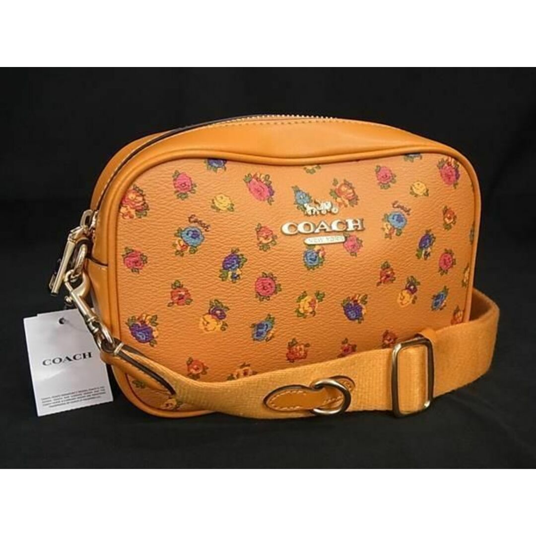 COACH - □新品□未使用□ COACH コーチ PVC×レザー フラワー 花 COACH - □新品□未使用□ COACH コーチ PVC×レザー フラワー 花