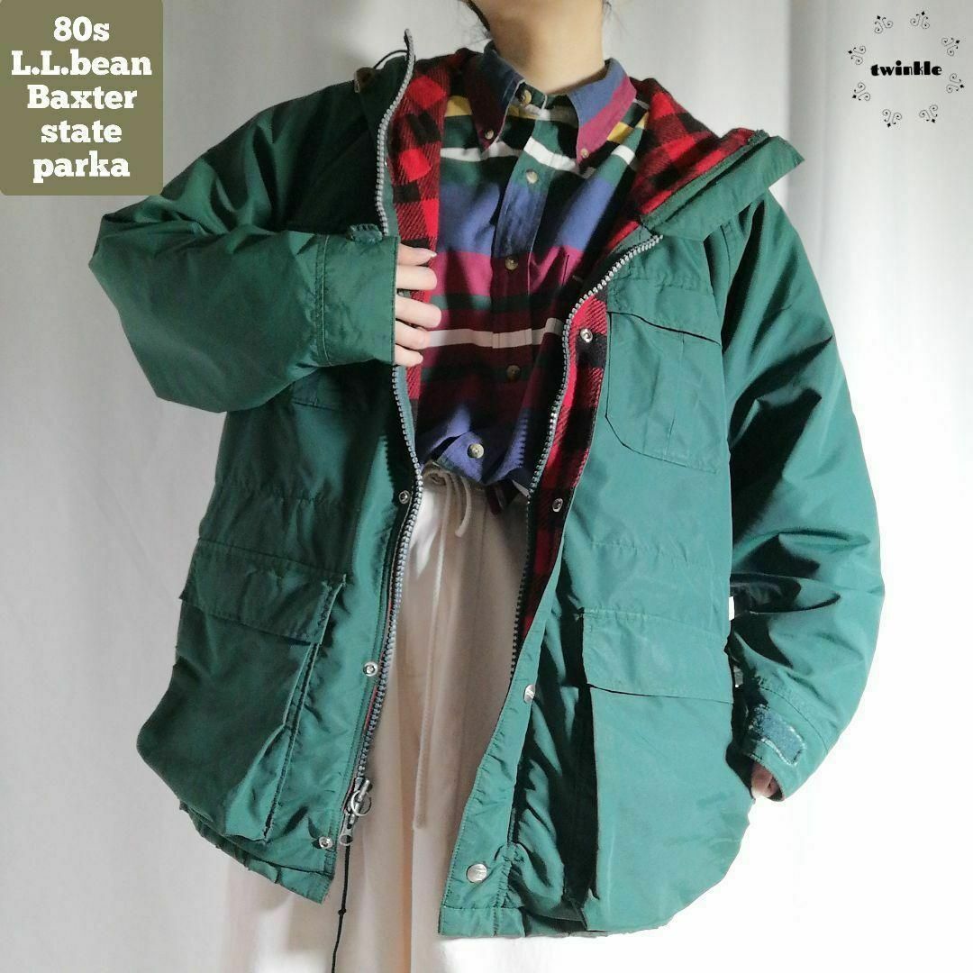 L.L.Bean - 80s エルエルビーン バクスターステートパーカー L.L.Bean - 80s エルエルビーン バクスターステートパーカー