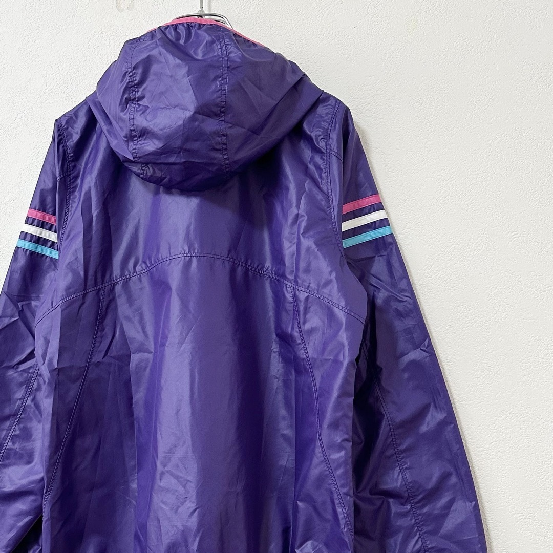 adidas - 美品☆adidas/アディダス☆薄手ナイロンジャケット☆紫 adidas - 美品☆adidas/アディダス☆薄手ナイロンジャケット☆紫