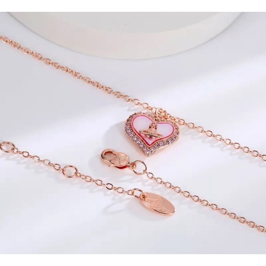 Vivienne Westwood - ✨ヴィヴィアンウエストウッド　ハート ❤️オーブ ネックレス✨