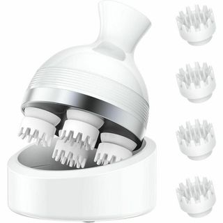 電動頭皮ブラシ ヘッドスパ 頭皮ケア お風呂場利用 3D振動 抜け毛気になる季節(マッサージ機)