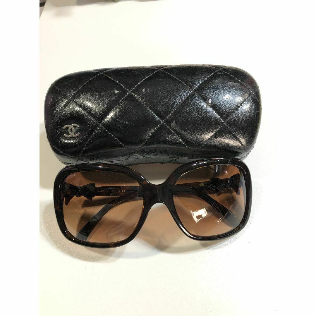 CHANEL - 030921 CHANEL 5171-A c.714/3B サングラス リボン