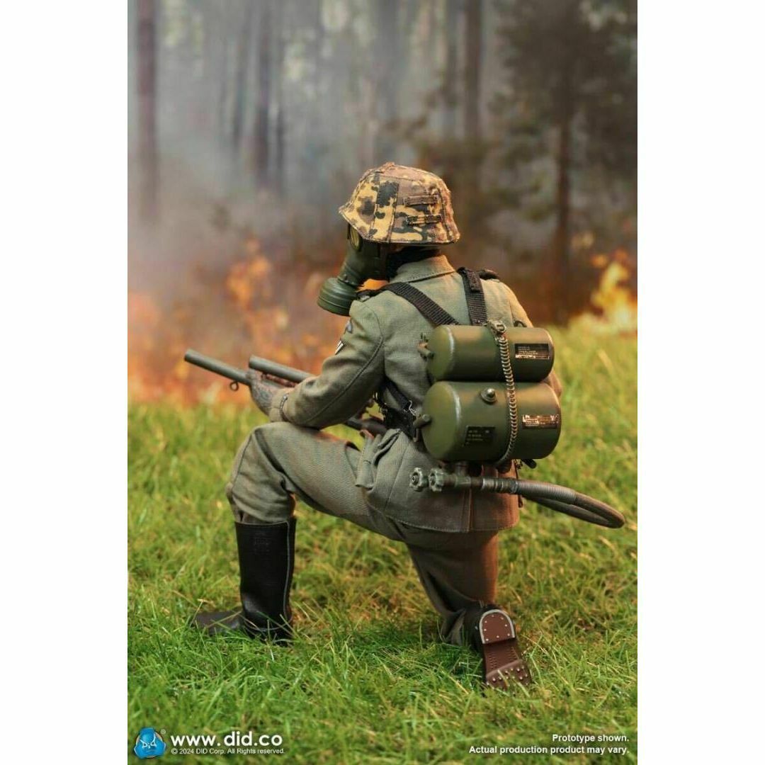 DID 1/6 WW2ドイツ軍 LAH師団 火炎放射器兵 イェルク D80177 DID 1/6 WW2ドイツ軍 LAH師団 火炎放射器兵 イェルク D80177