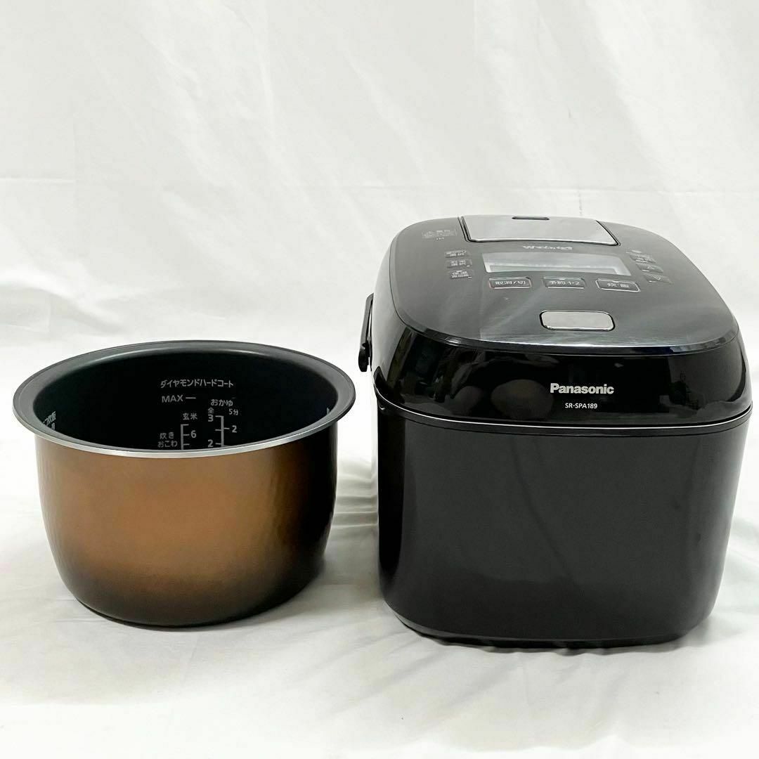 Panasonic - パナソニック 炊飯器 1升 Wおどり炊き ブラック SR Panasonic - パナソニック 炊飯器 1升 Wおどり炊き ブラック SR