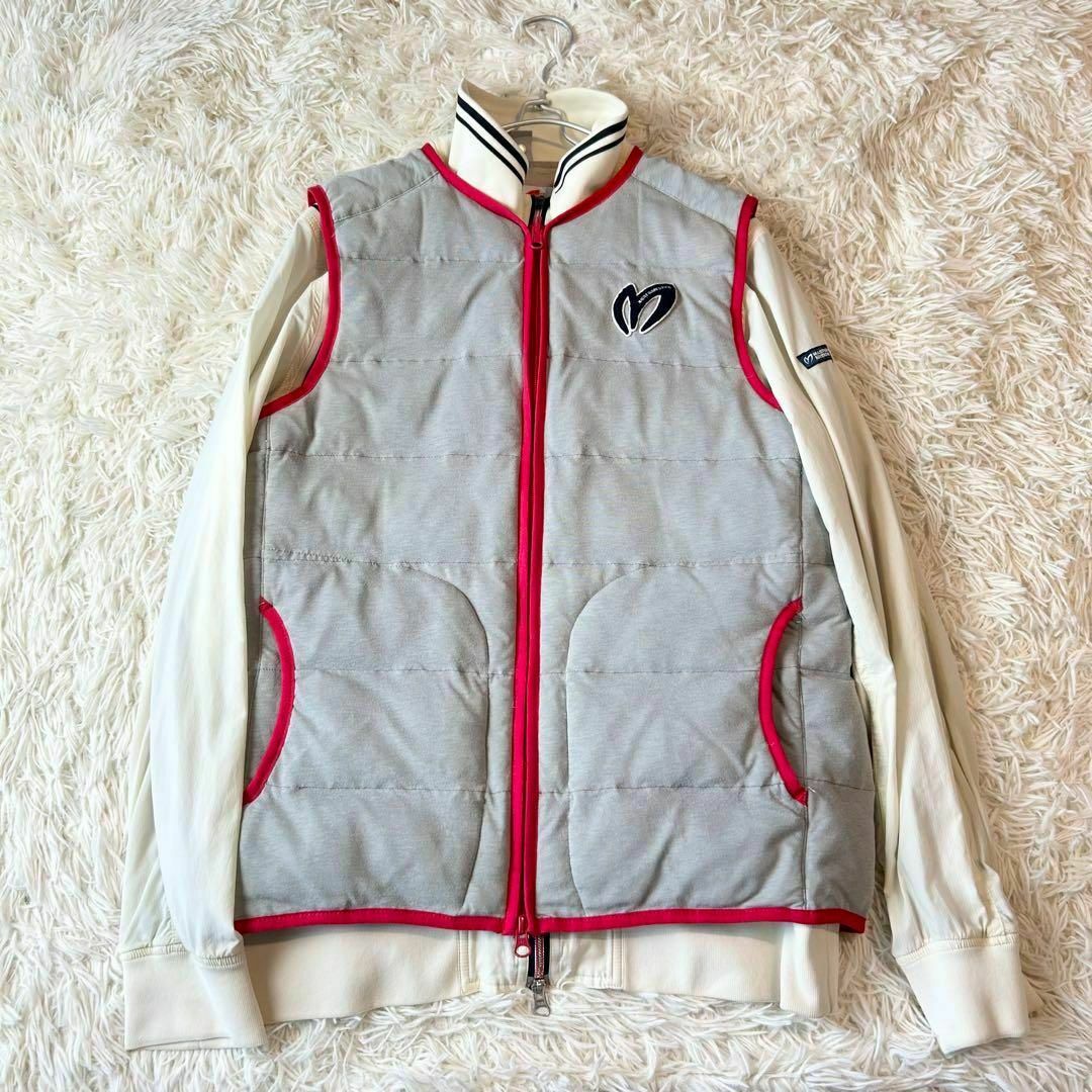 パーリーゲイツ 薄手ジャケット 中綿ベスト セット 大きいサイズ XL パーリーゲイツ 薄手ジャケット 中綿ベスト セット 大きいサイズ XL