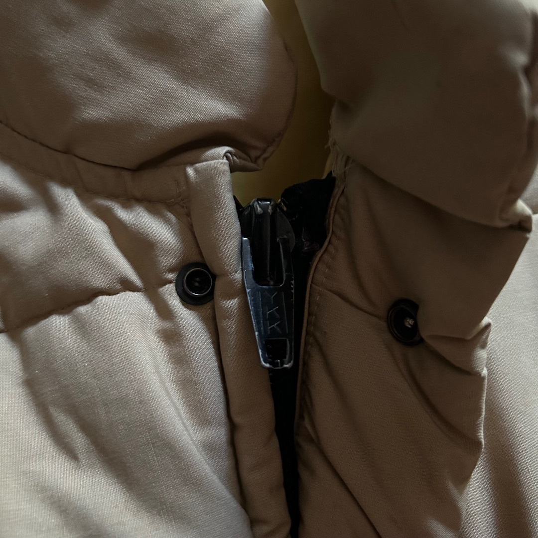 Columbia(コロンビア)の80s Columbia コロンビア ダウンベスト ベージュ M メンズのトップス(ベスト)の商品写真