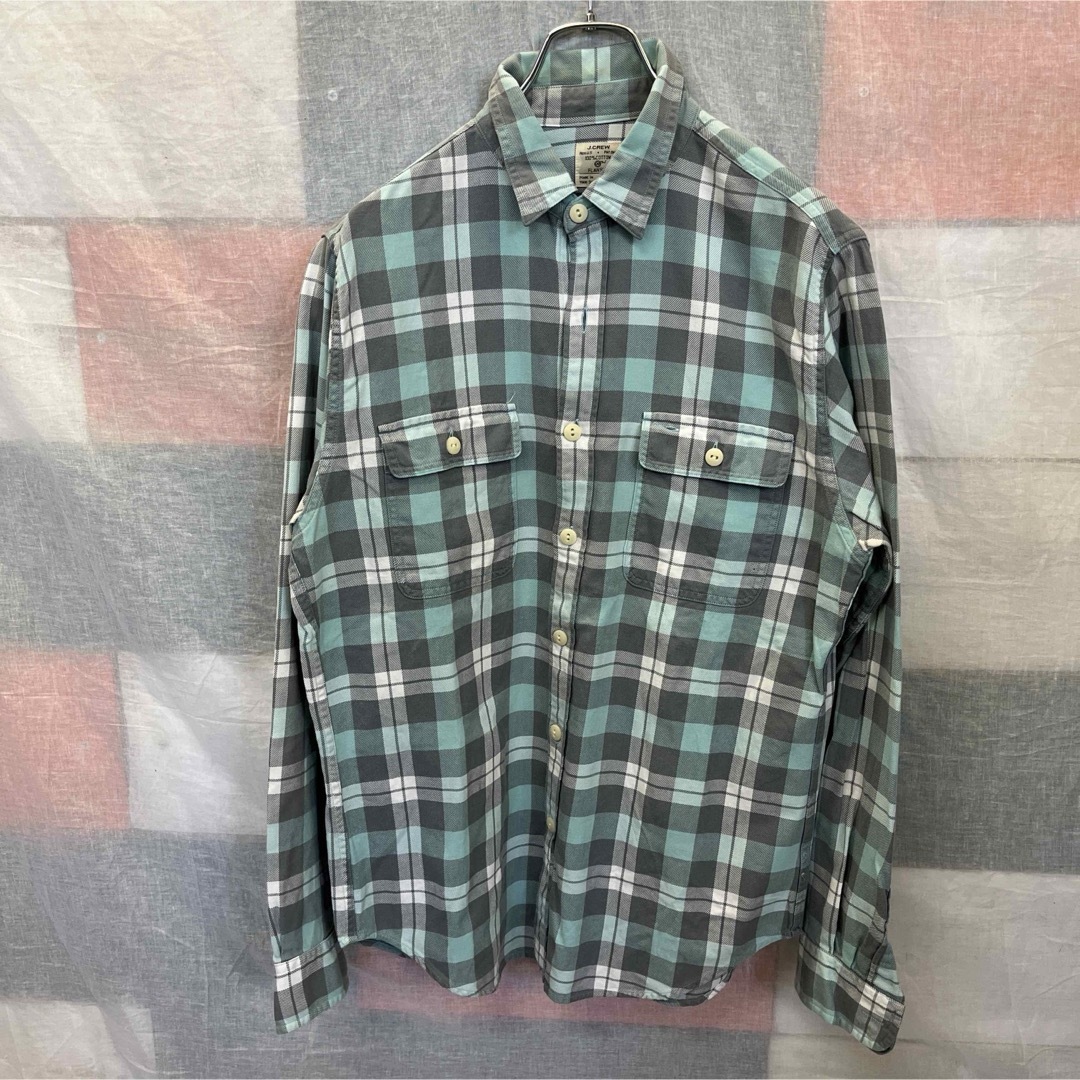 J.Crew - 長袖シャツ ネルシャツ アメカジ M チェックシャツ J.Crew - 長袖シャツ ネルシャツ アメカジ M チェックシャツ