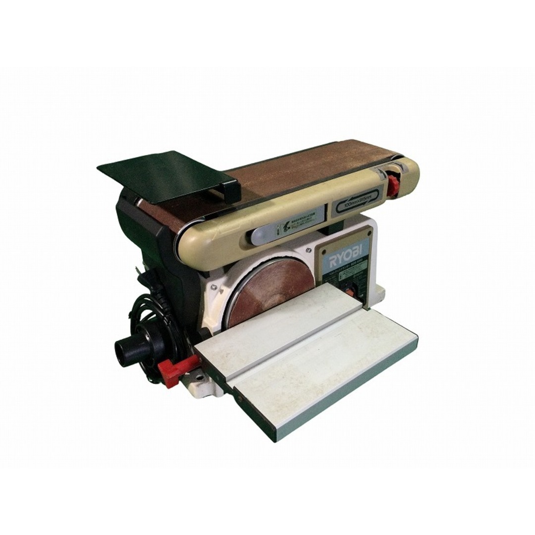 ☆中古品☆RYOBI リョービ ベルトディスクサンダー BDS-1010 ☆中古品☆RYOBI リョービ ベルトディスクサンダー BDS-1010