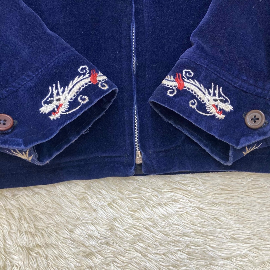 激レア】スカジャン スーベニアジャケット 刺繍 ドラゴン 激レア】スカジャン スーベニアジャケット 刺繍 ドラゴン