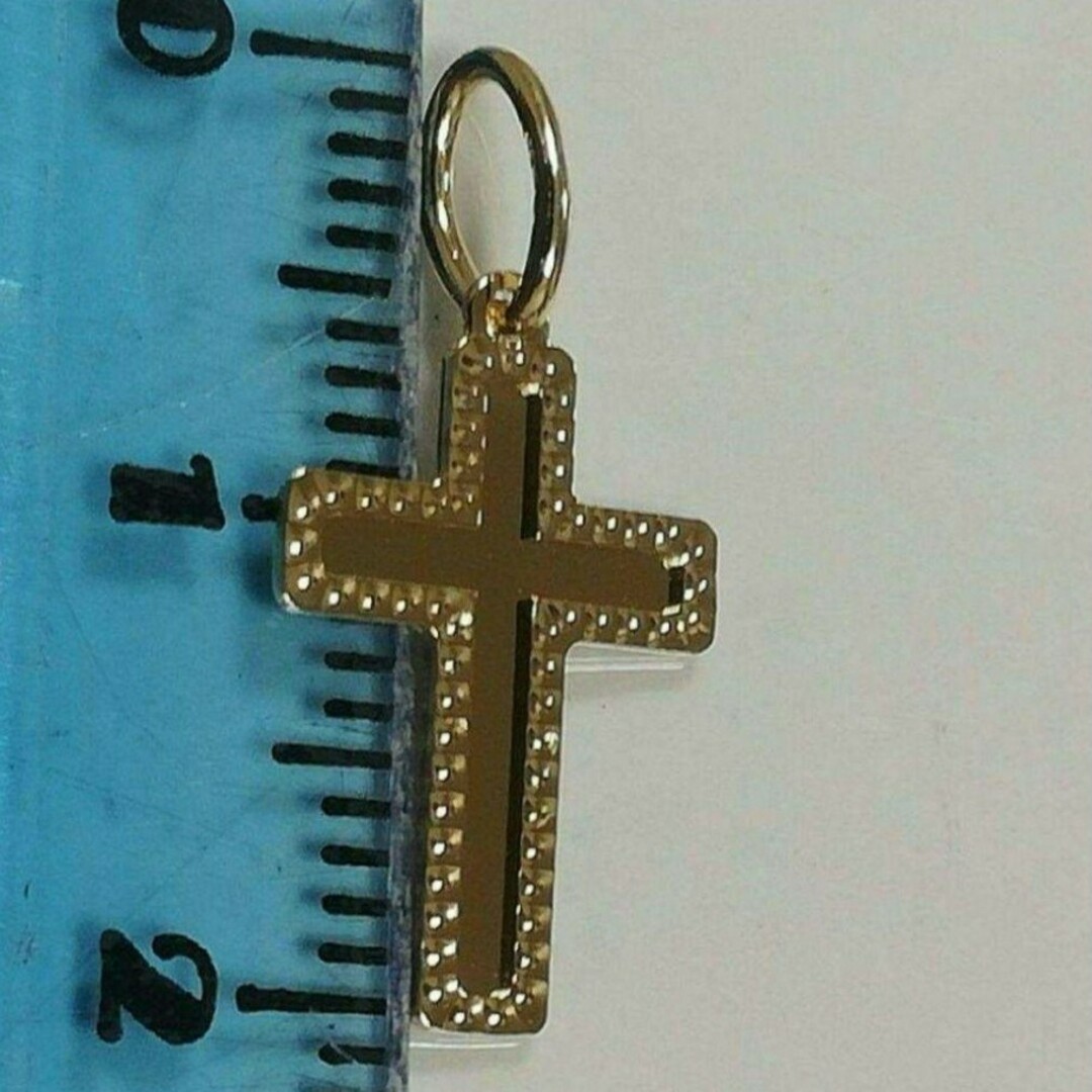 K18 18金 18k YG クロス ペンダントトップ⑦《十字架モチーフ》 K18 18金 18k YG クロス ペンダントトップ⑦《十字架モチーフ》