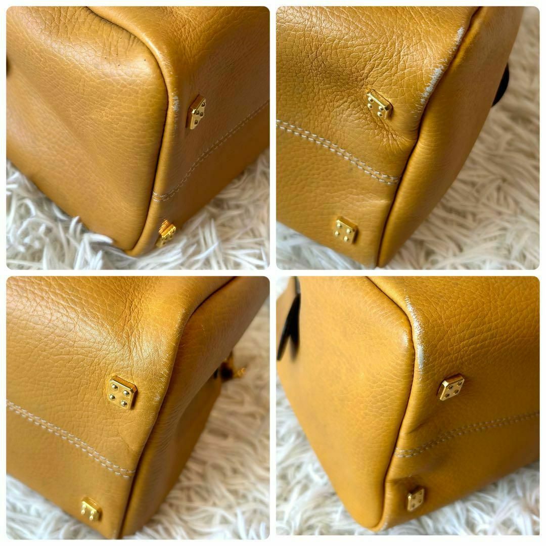 LOEWE ロエベ ミニボストン アナグラム レザー ハンドバッグ LOEWE ロエベ ミニボストン アナグラム レザー ハンドバッグ