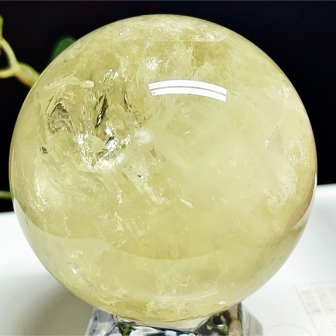 シトリン 丸玉 スフィア 黄水晶 天然石 パワーストーン 【超美品】 3 シトリン 丸玉 スフィア 黄水晶 天然石 パワーストーン 【超美品】 3
