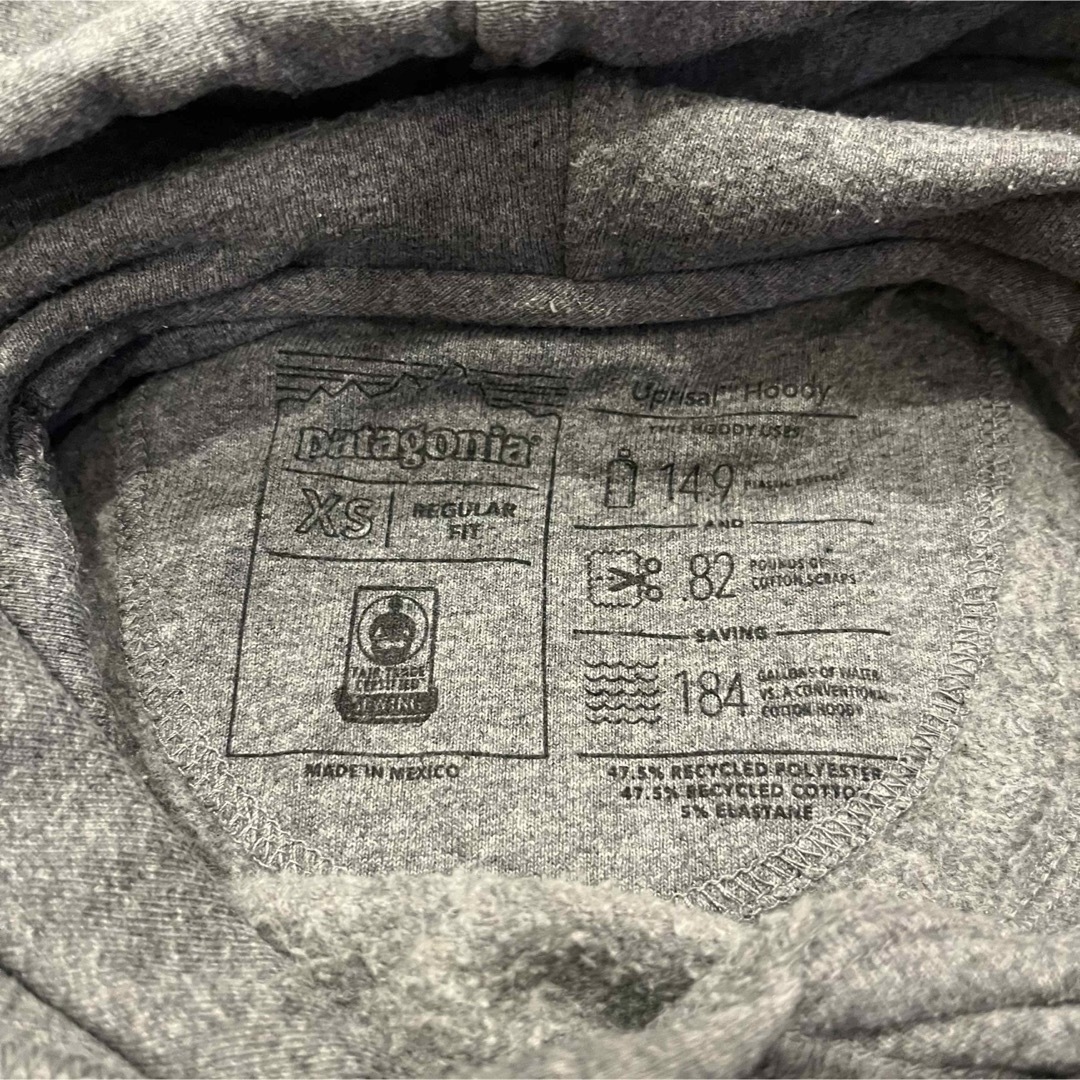 patagonia - 【美品】パタゴニア ✳︎パーカー✳︎グレー patagonia - 【美品】パタゴニア ✳︎パーカー✳︎グレー