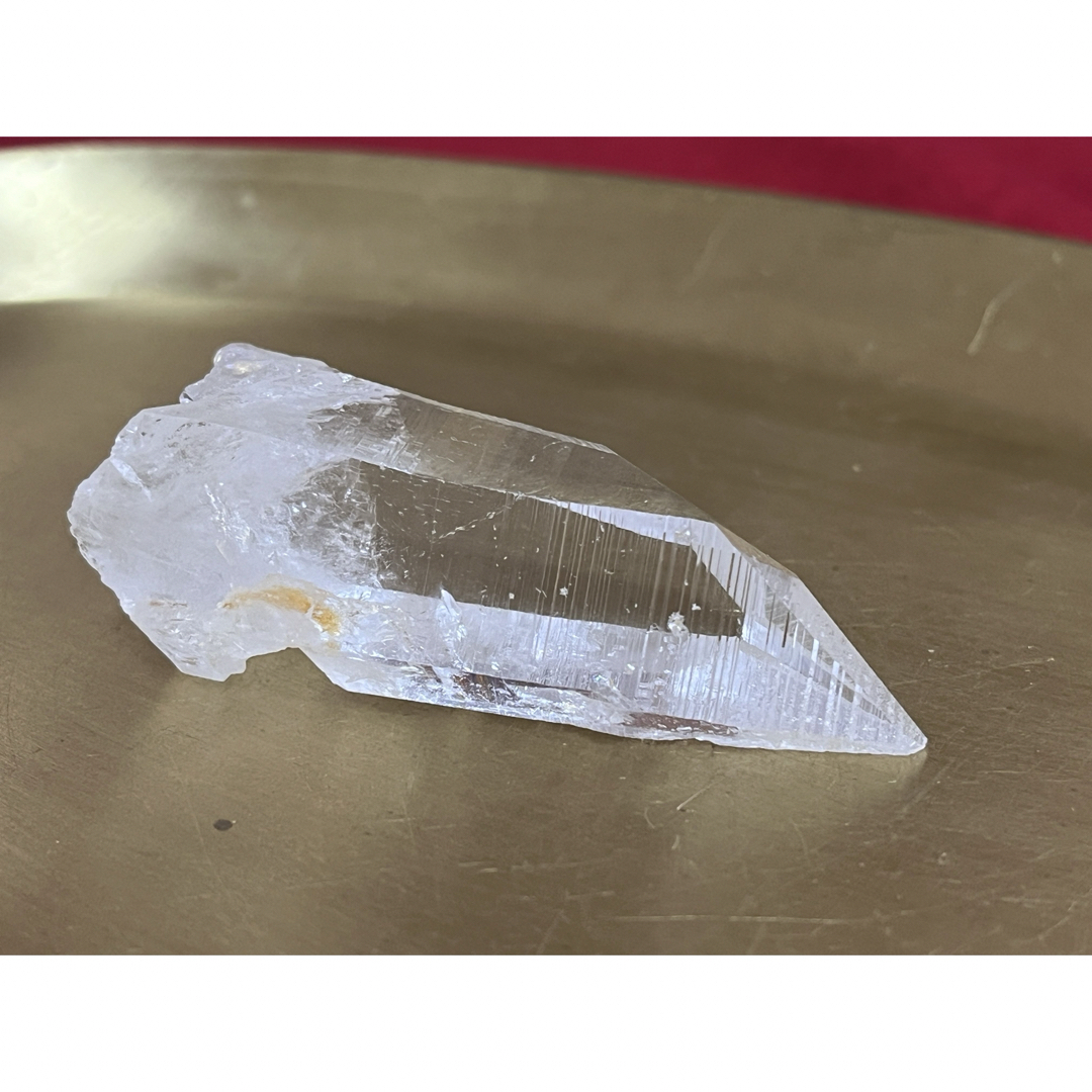 コロンビア産 コロンビアレムリアンシード ポイント 水晶 33g コロンビア産 コロンビアレムリアンシード ポイント 水晶 33g