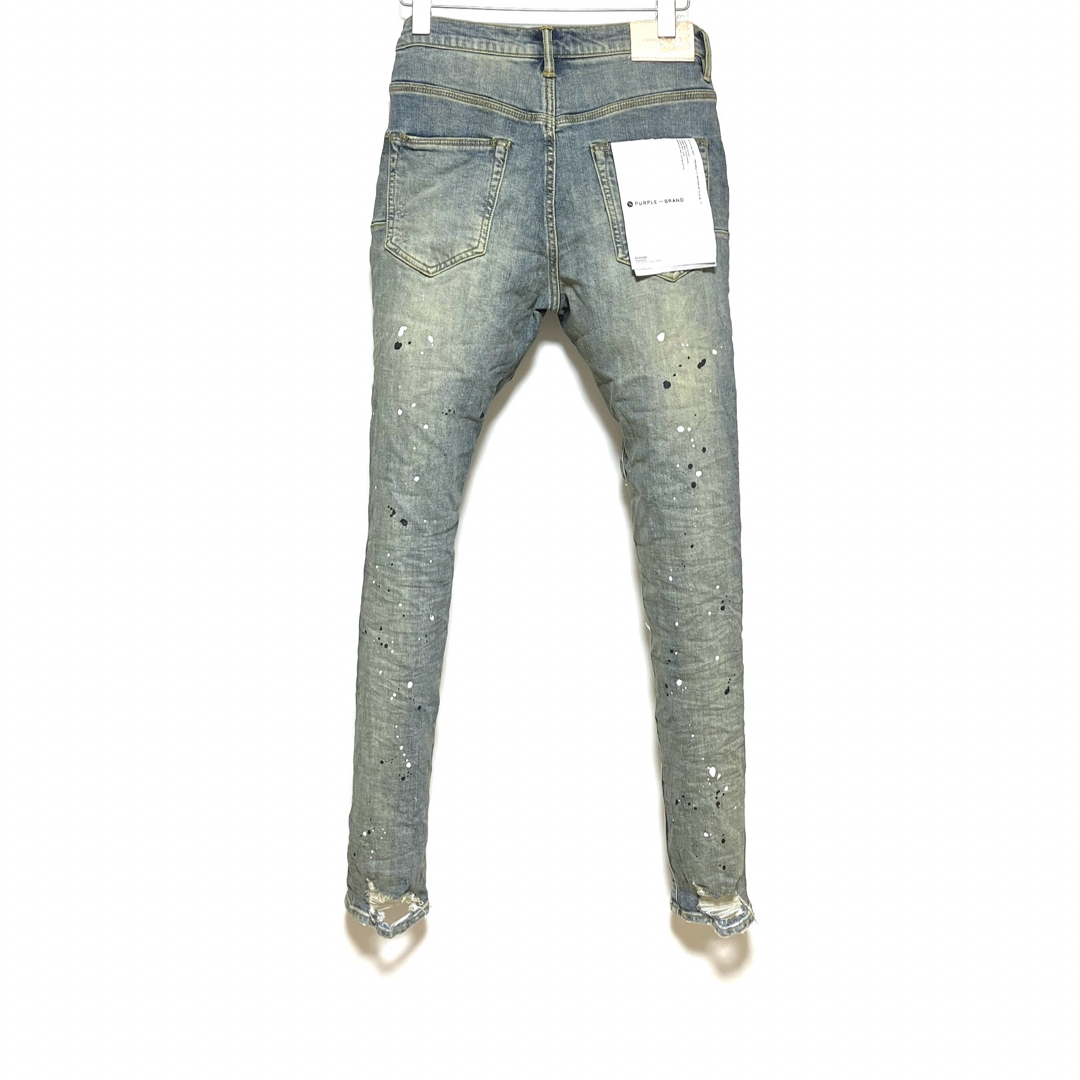 ksubi - 新品 PURPLE BRAND P002 ペンキ加工ダメージデニム 30の ksubi - 新品 PURPLE BRAND P002 ペンキ加工ダメージデニム 30の