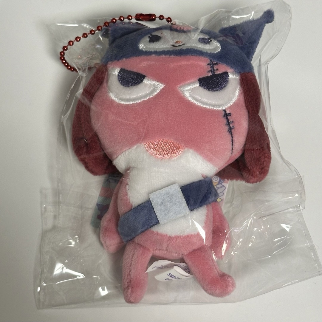 サンリオ(サンリオ)のケロロ軍曹×サンリオコラボ ギロロ×クロミ むにゅぐるみ エンタメ/ホビーのおもちゃ/ぬいぐるみ(キャラクターグッズ)の商品写真