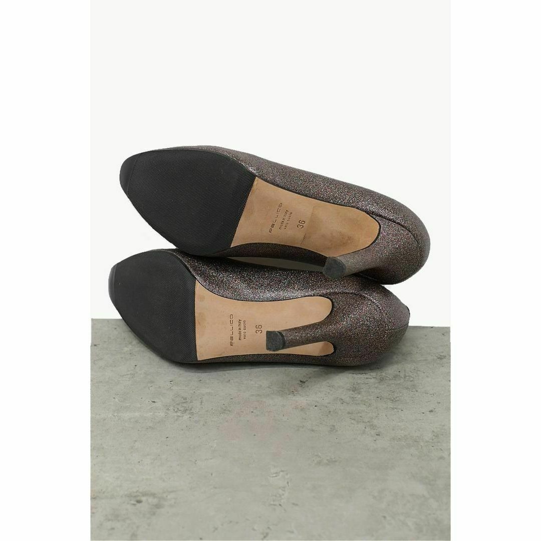 PELLICO - HGD-X297/美品 PELLICO パンプス グリッター 36 PELLICO - HGD-X297/美品 PELLICO パンプス グリッター 36