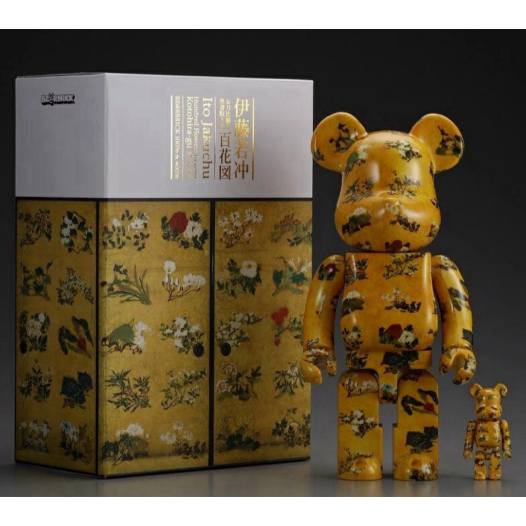 BE@RBRICK 伊藤若冲「百花図」 100% & 400% BE@RBRICK 伊藤若冲「百花図」 100% & 400%