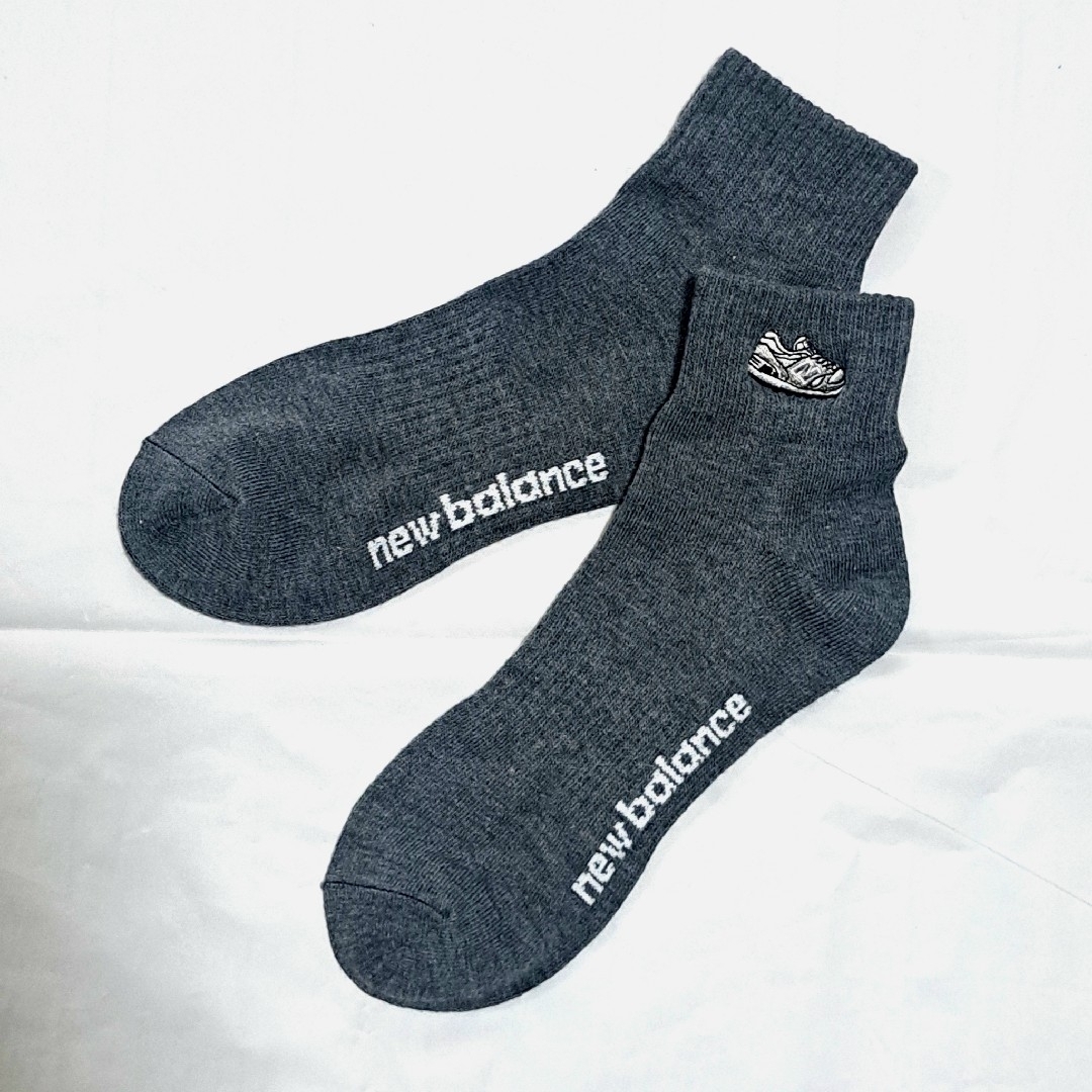 New Balance - 【新品】 3足 25㎝~27㎝ ニューバランス 靴下 New Balance - 【新品】 3足 25㎝~27㎝ ニューバランス 靴下
