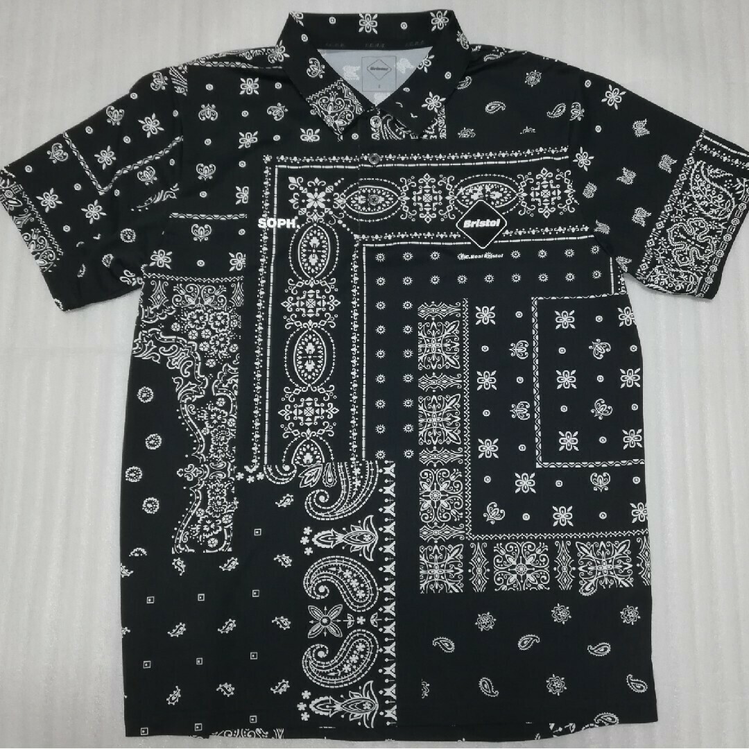 FCRB エフシーアールビー BANDANA バンダナ ポロシャツ 未使用 FCRB エフシーアールビー BANDANA バンダナ ポロシャツ 未使用