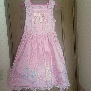 アンジェリックプリティー(Angelic Pretty)のトイパレード柄ジャンパースカート(ひざ丈ワンピース)