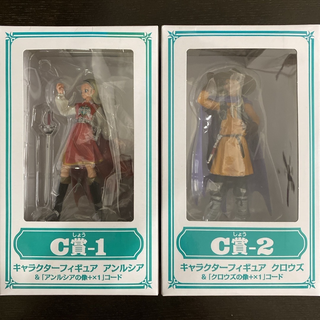 SQUARE ENIX(スクウェアエニックス)のドラクエ ふくびき所スペシャル アンルシア クロウズ フィギュア セット エンタメ/ホビーのフィギュア(アニメ/ゲーム)の商品写真