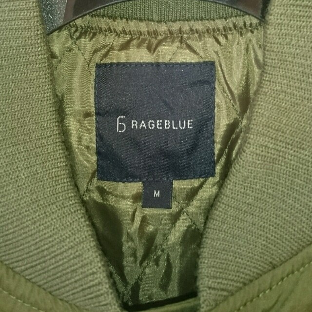 RAGEBLUE(レイジブルー)の【yutan0041様専用】レイジブルー MA-1 オリーブ メンズのジャケット/アウター(ブルゾン)の商品写真