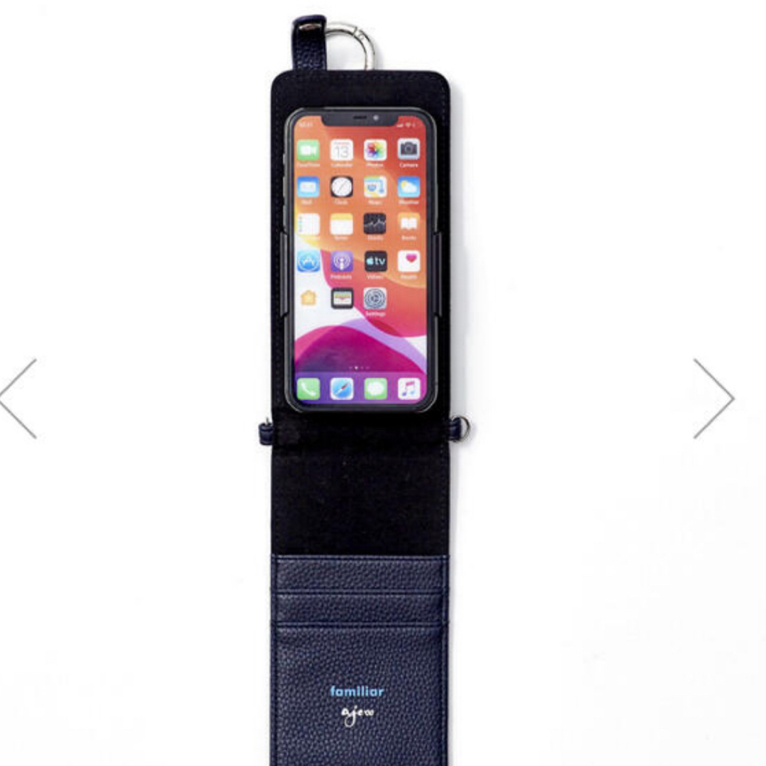 familiar - 新品ajewエジューfamiliarファミリアコラボiPhone familiar - 新品ajewエジューfamiliarファミリアコラボiPhone