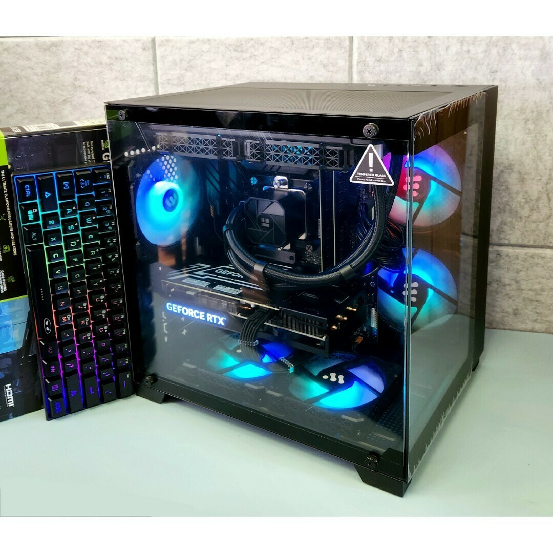 数量限定/高性能PC/新型i9 14900K/RTX 4060/32GB スマホ/家電/カメラのPC/タブレット(デスクトップ型PC)の商品写真