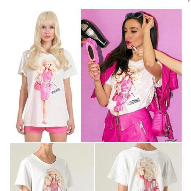 Barbie - バービー×モスキーノ風Tシャツの通販 by のんの's shop｜バービーならラクマ