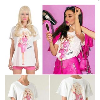 バービー(Barbie)のバービー×モスキーノ風Tシャツ(Tシャツ(半袖/袖なし))