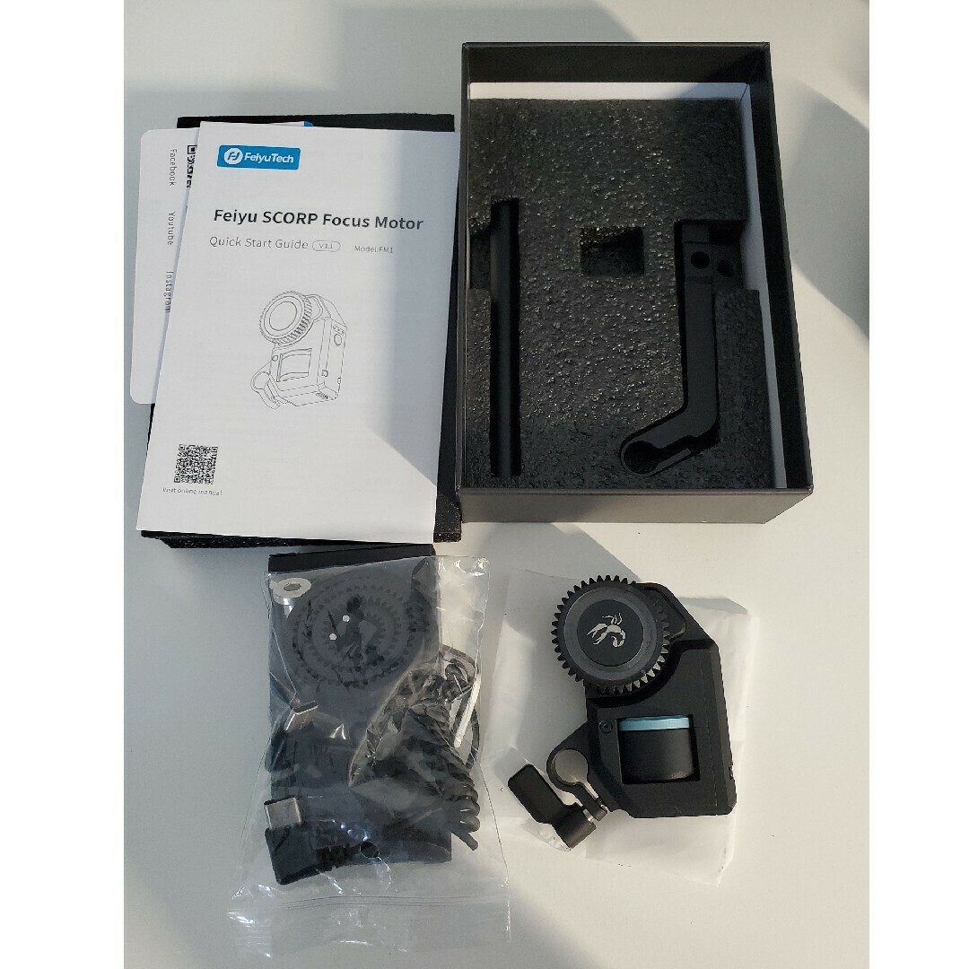 液晶付FeiyuTech SCORPフォローフォーカス・アクセサリーセット 液晶付FeiyuTech SCORPフォローフォーカス・アクセサリーセット