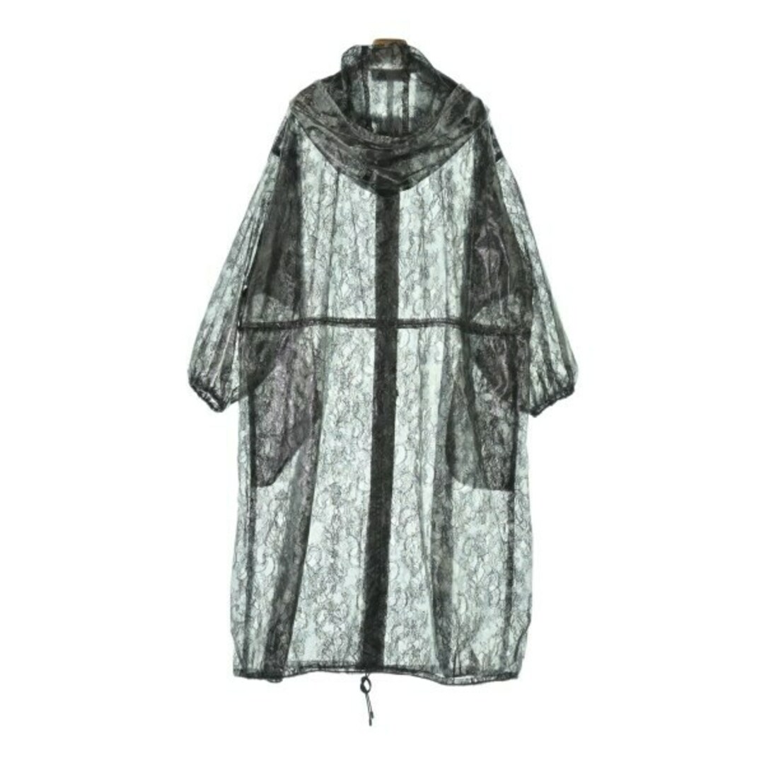 NINA RICCI ニナリッチ コート(その他) 38(S位) 黒系(総柄 NINA RICCI ニナリッチ コート(その他) 38(S位) 黒系(総柄