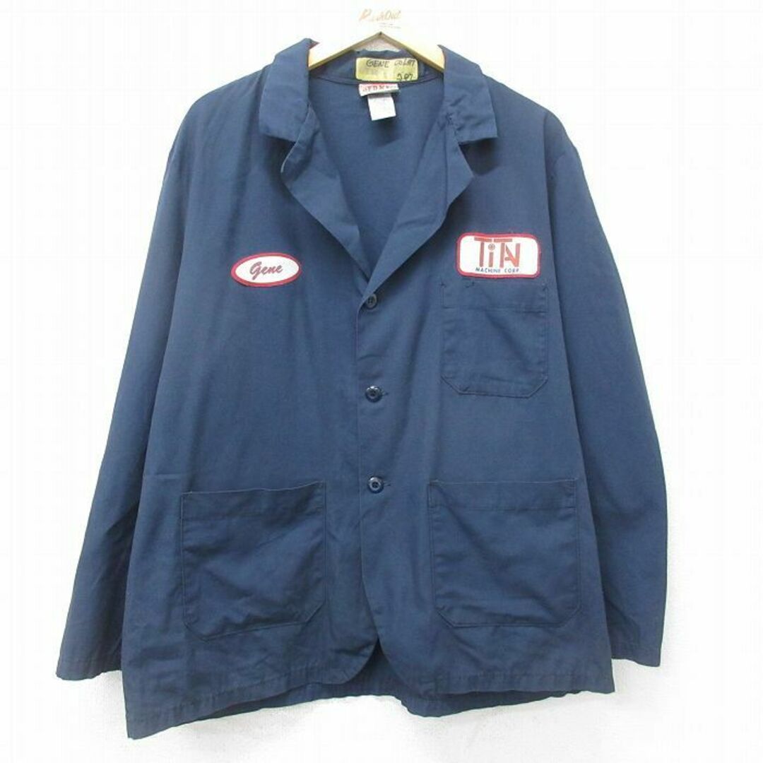 RED KAP - XL☆古着 レッドキャップ 長袖 ワーク ジャケット RED KAP - XL☆古着 レッドキャップ 長袖 ワーク ジャケット