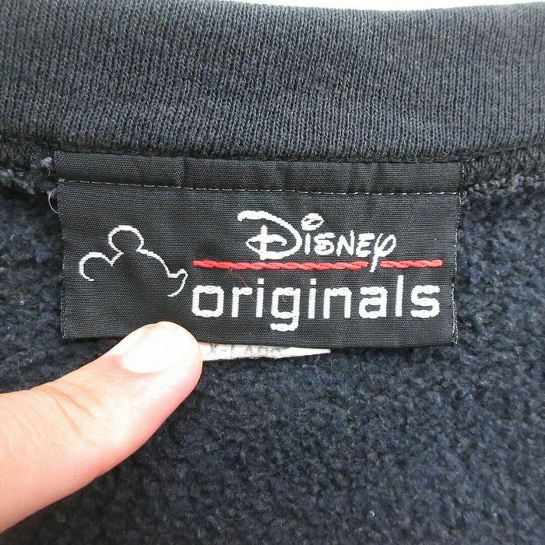 Disney - L☆古着 長袖 スウェット カーディガン メンズ 90年代 Disney - L☆古着 長袖 スウェット カーディガン メンズ 90年代